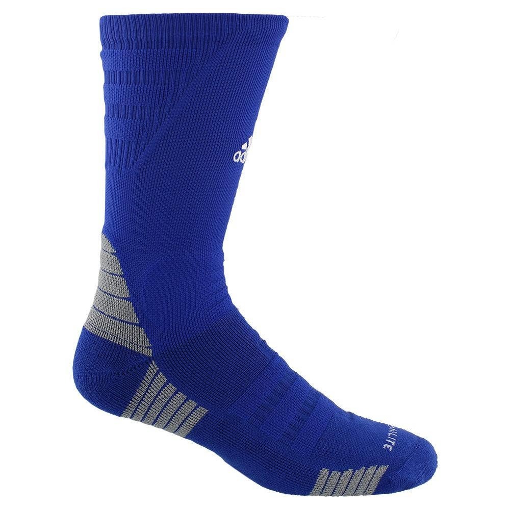 adidas ALPHASKIN Maximum Cushion Crew Socks Mens Large 9-12 5145703C Basketball